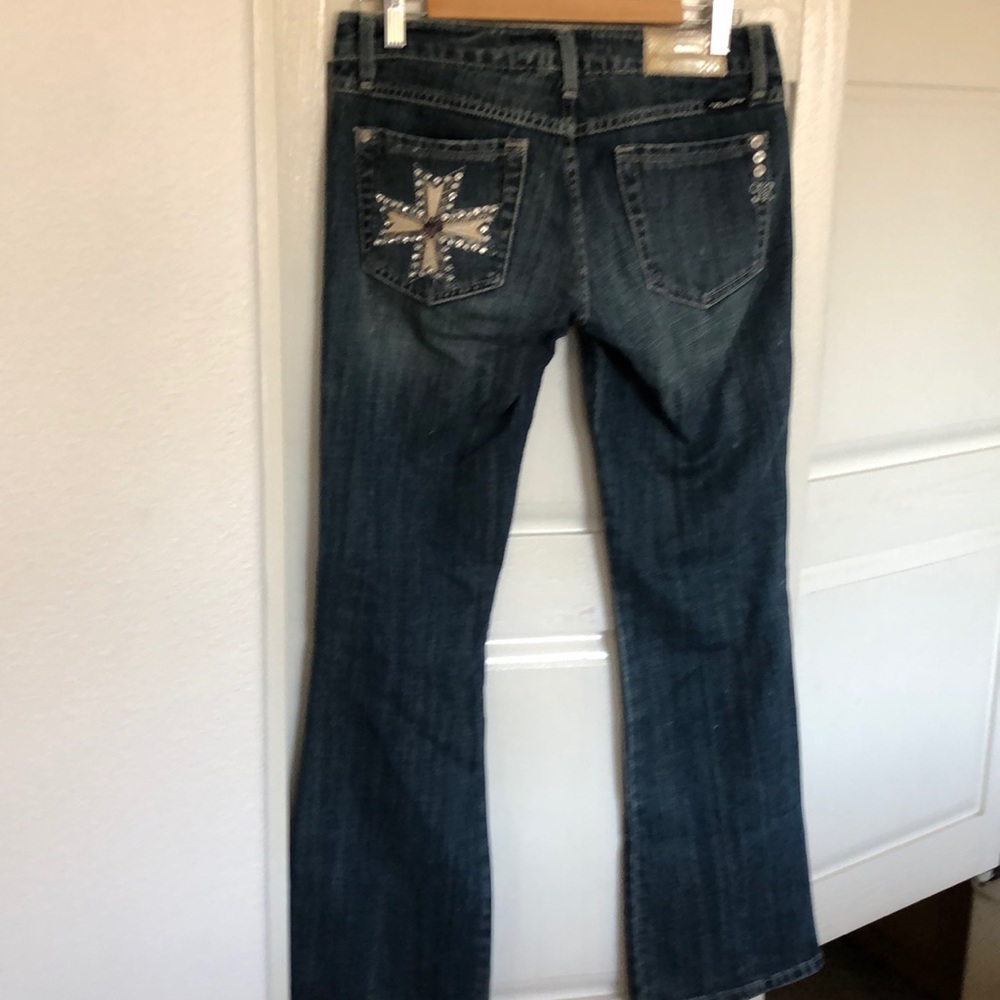 Miss Me Jeans with bedazzled back pocket